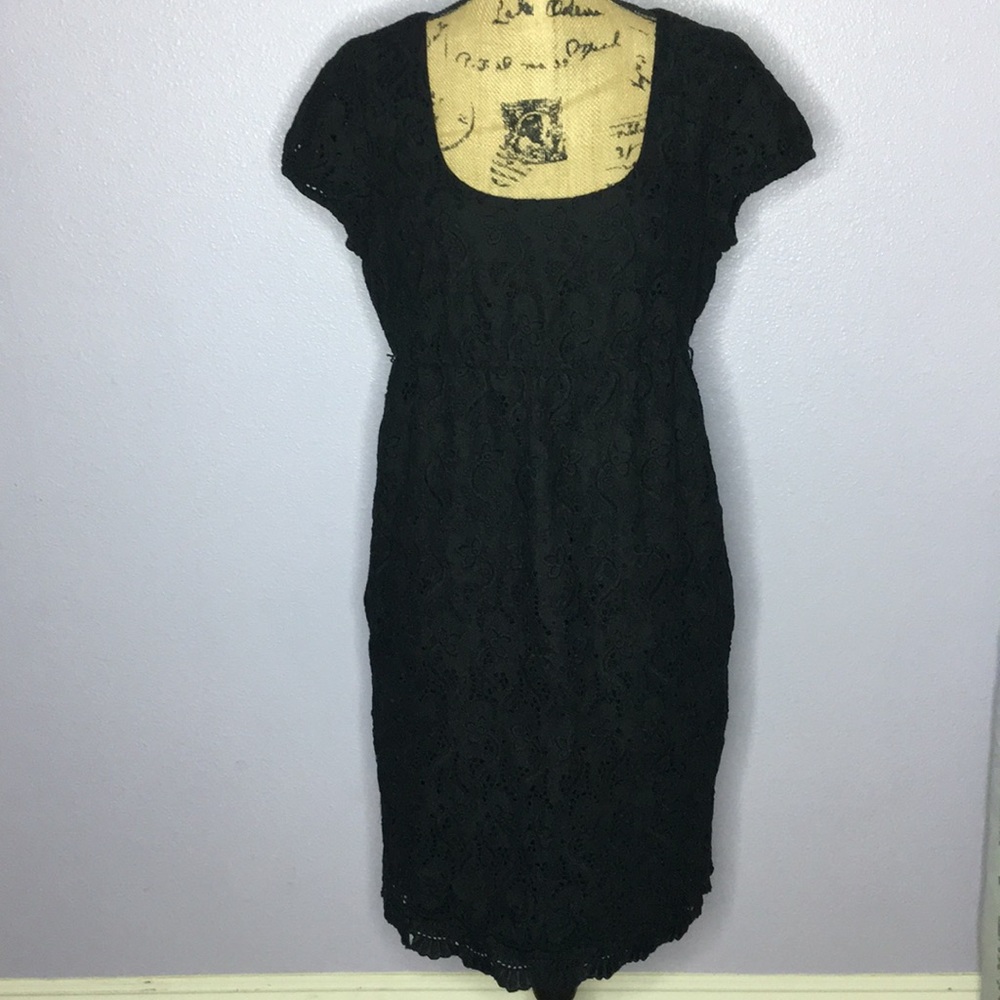 Donna Morgan Black Lace Dress